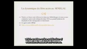 Development of Senegalese university presses: issues and perspectives for development of Open Access in Senegal