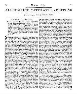 H¯e kain¯e diath¯ek¯e = Novum Testamentum Graece. T. 3: Pauli Epistolae. Ex Recensione J. J. Griesbachii Cum Selecta Lectionum Varietate. Leipzig: Göschen 1806