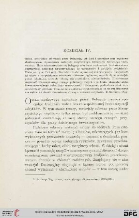 Rozdział IV.