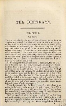 The Bertrams : a novel
