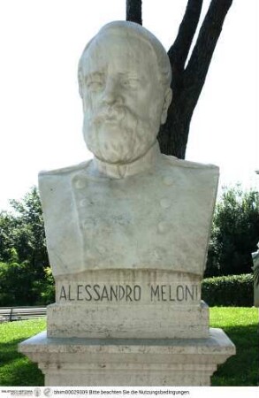 Büste des Alessandro Meloni