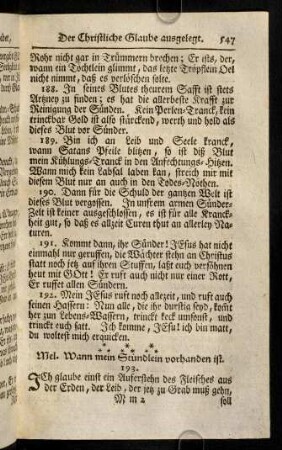 547-550, Das 27. Gebet. Der dritte Artickel (193-209)
