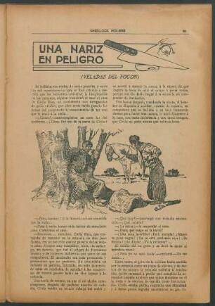 Una nariz en peligro - (Veladas del fogón)