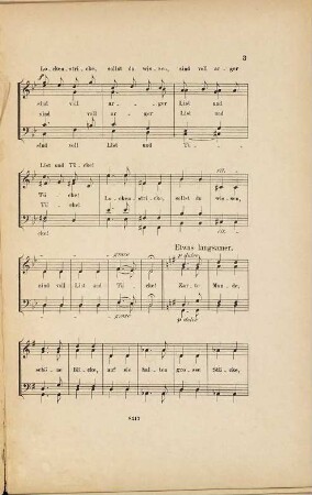 Vier humoristische Männerchöre : op. 35, 1. Lockenstricke