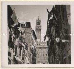 Florenz, Staatsbesuch Adolf Hitlers in Italien vom 02. bis 10. Mai 1938, Palazzo Vecchio