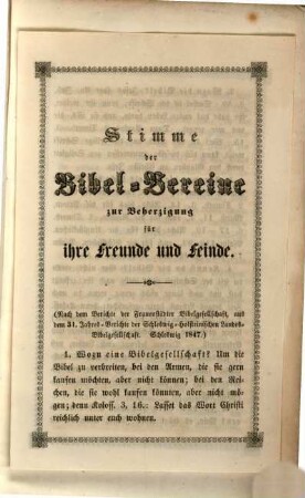 Prediget das Evangelium aller Creatur! : Predigt am Missionsfeste zu Nürnberg den 17. Juni 1847