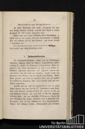 B. Johannisbeeren.