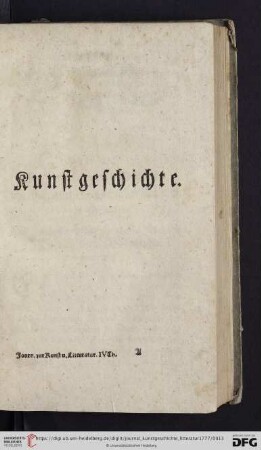 Kunstgeschichte