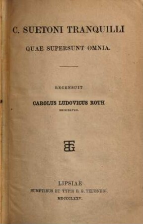 Quae supersunt omnia