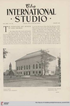 The international Studio (August 1907)