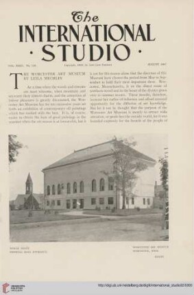 The international Studio (August 1907)