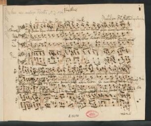 Fahnenlied; Coro maschile, pf; H-Dur