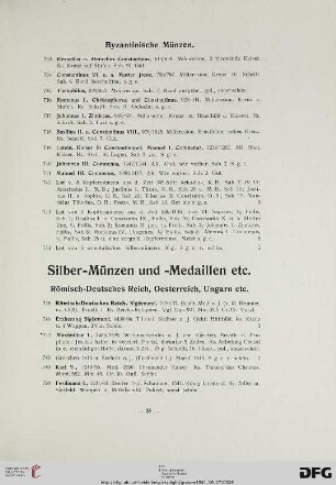 Silber-Münzen und – Medaillen etc. (Nr. 745-1832)