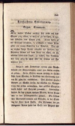 Funfzehnte Schilderung.