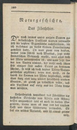 Naturgeschichte