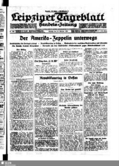 Leipziger Tageblatt und Handelszeitung : Amtsblatt des Rates und des Polizeiamtes der Stadt Leipzig