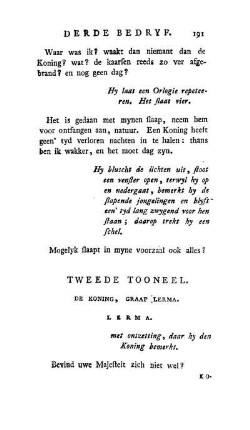 Tweede Tooneel
