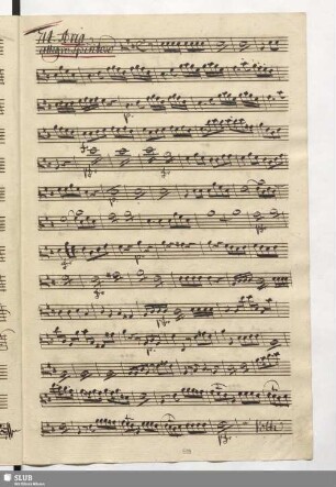 714: Aria: Già sento che la Sposa / Naumann, J.G.