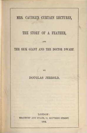 The writings of Douglas Jerrold. 3