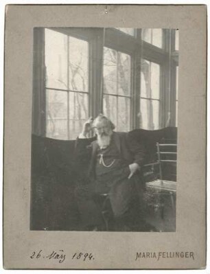 Fotografie von Johannes Brahms (1833-1897)