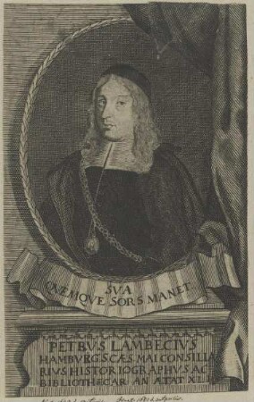 Bildnis des Petrus Lambecus