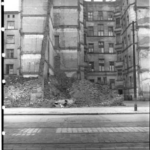Negativ: Gelände, Motzstraße 13, 1950
