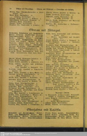 Oberau mit Rittergut