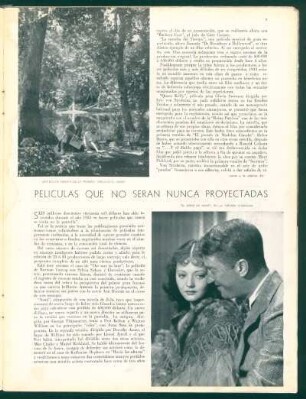 Películas que no serán nunca proyectadas