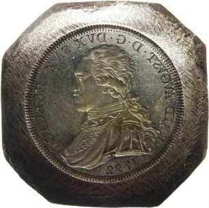 Prägestempel für den Taler - Reichsvikariat (Vorderseite)