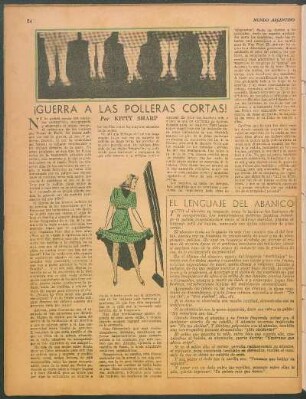 El lenguaje del abanico