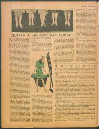 El lenguaje del abanico