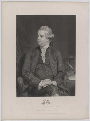 Bildnis des Edward Gibbon