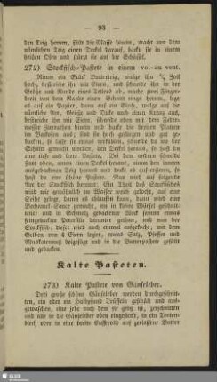 Kalte Pasteten