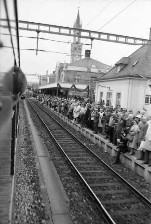 Konstanz: Ankunft im Bahnhof