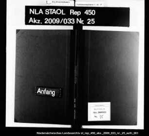 Namensverzeichnisse/Sterberegister des Standesamts Dötlingen Erstregister Band: