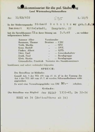 Schnitzer, Richard