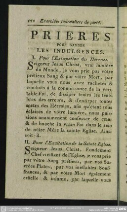 Prieres Pour Gagner Les Indulgences