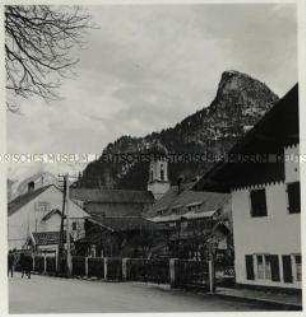 Oberammergau, Blick zum Kofel