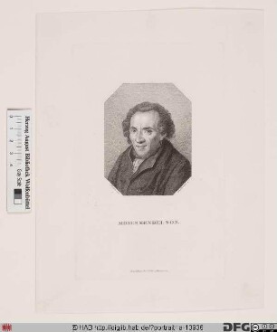 Bildnis Moses Mendelssohn
