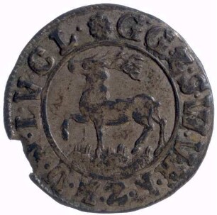Münze, Groschen, 1672