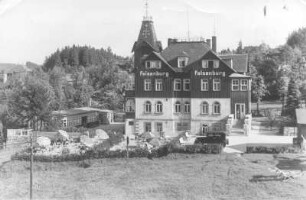 Bärenfels. Hotel Felsenburg. Eingangsseite