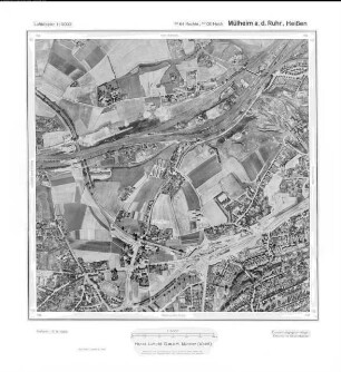 Mülheim a. d. Ruhr, Heißen, Gauß-Krüger-Koordinaten: Rechtswert: 2564, Hochwert: 5700