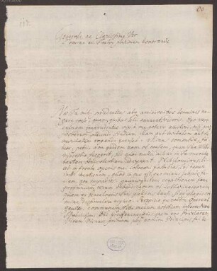 Georg Lohmeier (-1691) Autographen: Briefe von Georg Lohmeier an Imhoff - BSB Autogr.Cim. Lohmeier, Georg, 2. Georg Lohmeier (-1691) Autographen: Briefe von Georg Lohmeier an Imhoff - BSB Autogr.Cim. Lohmeier, Georg.2