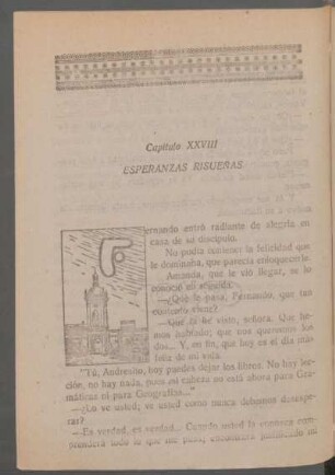 Capítulo XXVIII - Esperanzas risueñas
