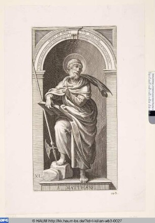 [St. Matthäus; S. Matthaevs.]