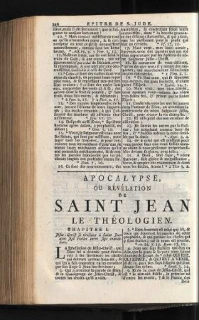 Apocalypse, Ou Révélation De Saint Jean Le Théologien