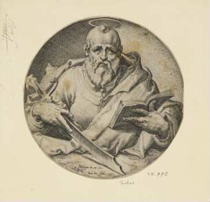 Matthias, Blatt 13 der Folge "Christus, Apostel und heiliger Paulus"