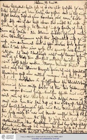 Postkarte vom 28.07.1908