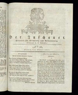 No. 80 - 5. Juli 1821