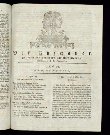 No. 80 - 5. Juli 1821
